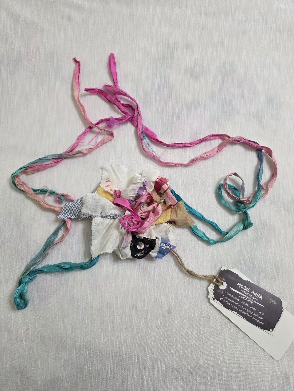 JABOT🩷 MOSSIE ANNA ARTISAN DESIGN🩷 NWT OOAK - Picture 6 of 10
